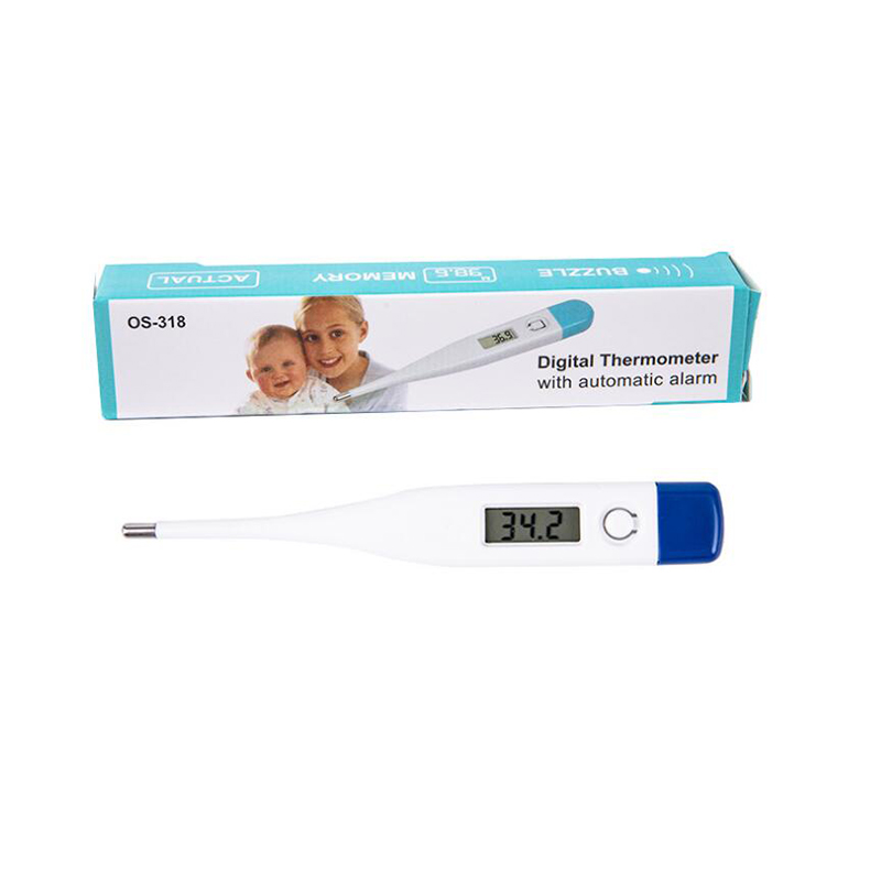 Лихорадка водонепроницаемый ректальный оральный термометр младенца температуры клинический цифровой термометр